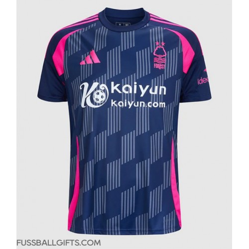 Nottingham Forest Fußballbekleidung Auswärtstrikot 2024-25 Kurzarm